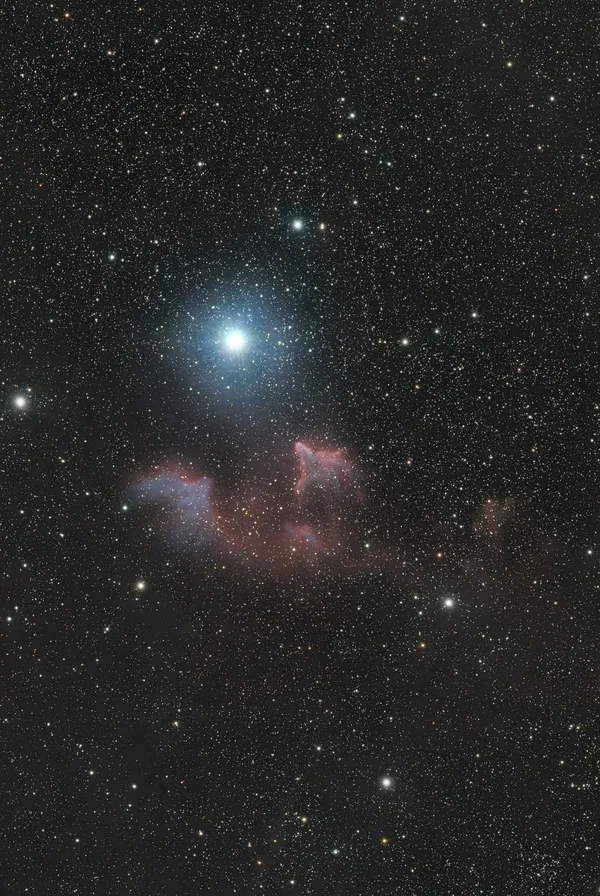 Ghost of Cassiopeia (IC 63)